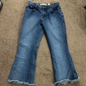 Zana di Blue Frayed Hem Jeans size 5/6